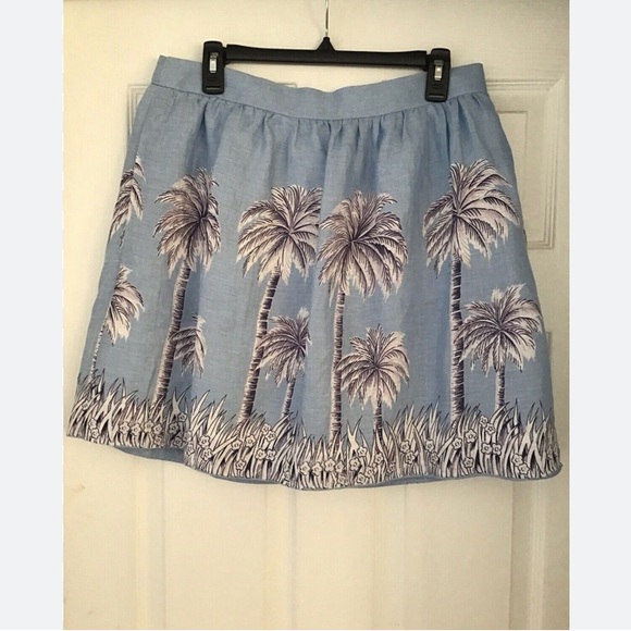 J. Crew Dresses & Skirts - New j crew a line linen skirt 2P